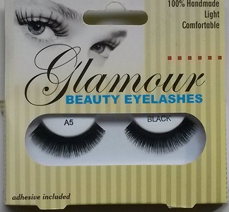 Glamour Beauty Eyelashes - A5 Black
